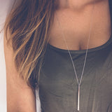 Stick Pendant Necklace