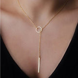 Stick Pendant Necklace
