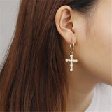 Imitation Pearl Drop Earring
