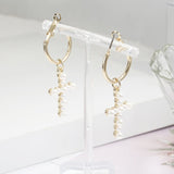 Imitation Pearl Drop Earring