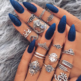 16 Pcs/setBohemian Vintage Ring Set