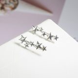 Star Long splicing earrings