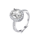Designs New Silver Cubic Zircon Rings Set