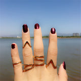 Vintage  Hearts Fatima Hands Cross Crown Fashion Rings